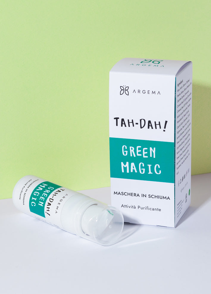 Tah-Dah! Green Magic Maschera Argilla Verde in Schiuma